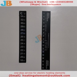 Crystal Stick On Thermometer